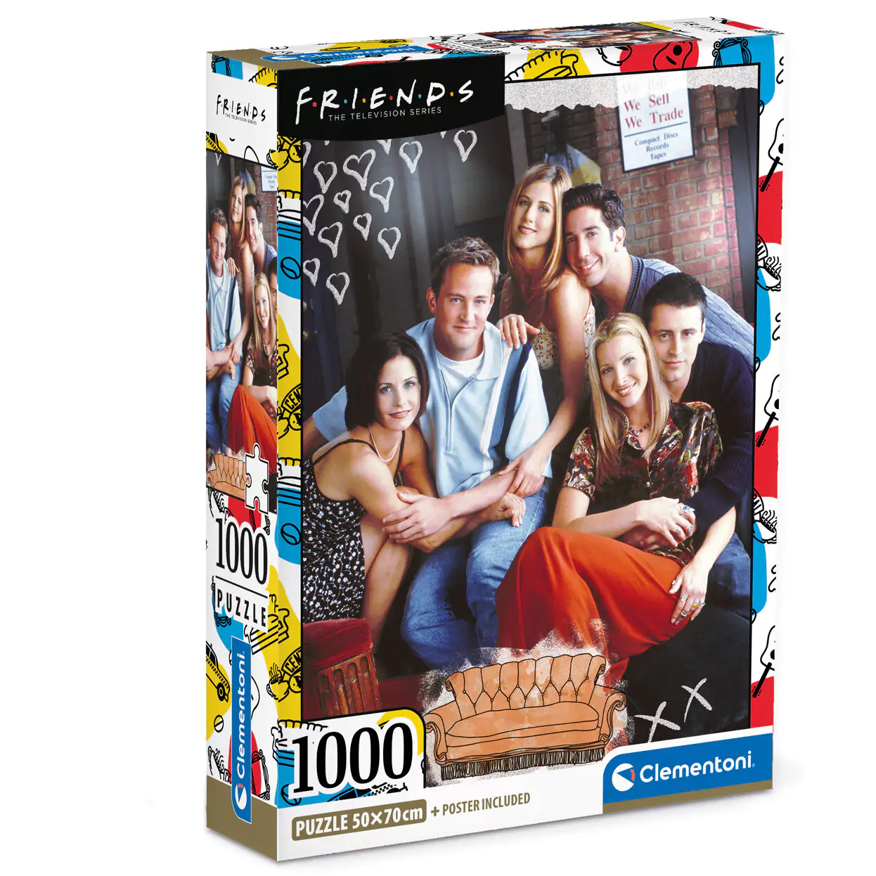 Friends Puzzle 1000St Produktfoto