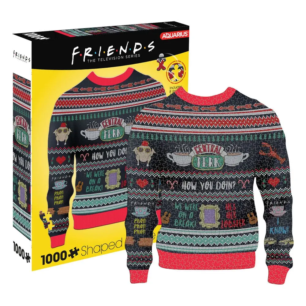 Friends Puzzle Ugly Christmas Sweater (1000 Teile) Produktfoto
