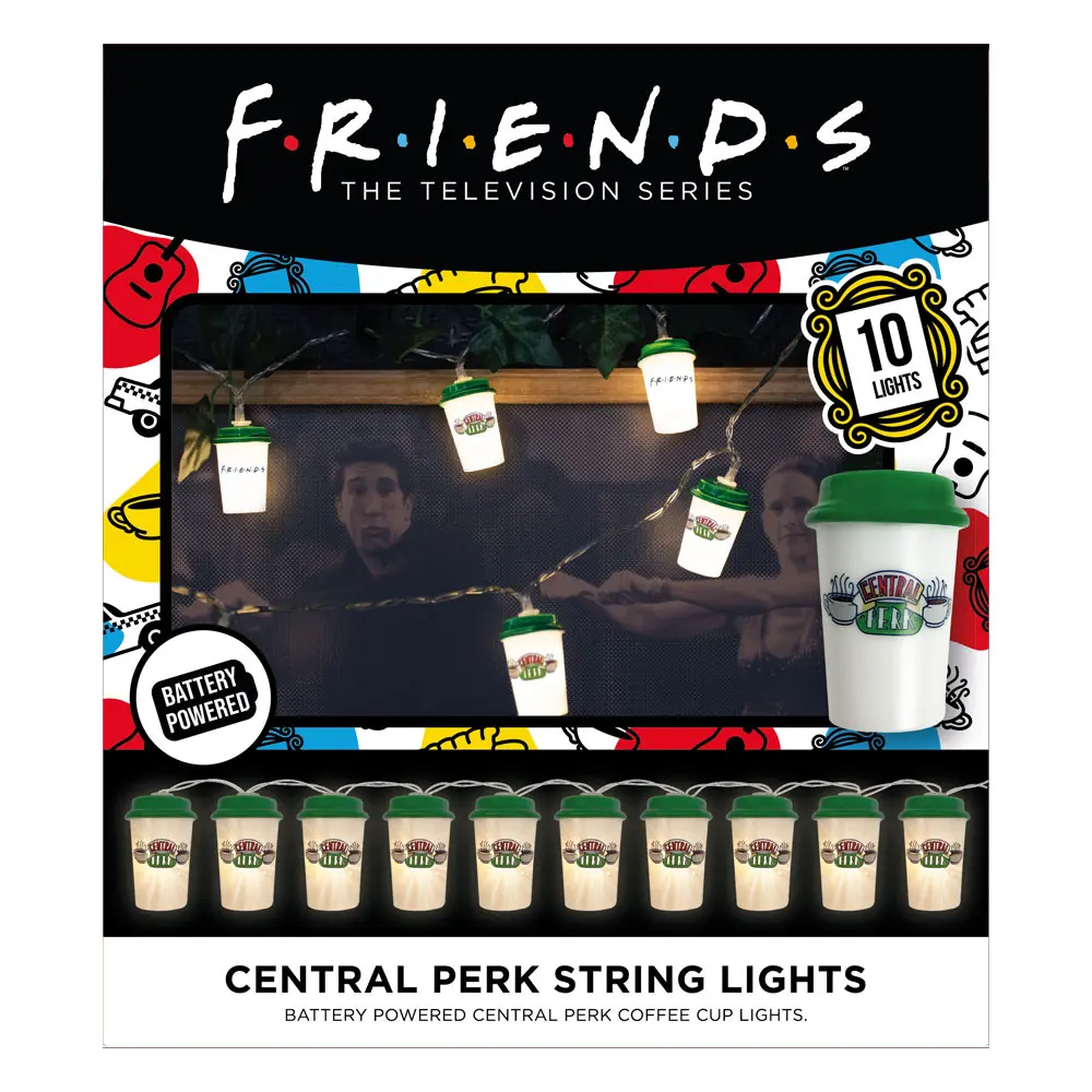 Friends Lichterkette Kaffeebecher Central Perk 2 Produktfoto