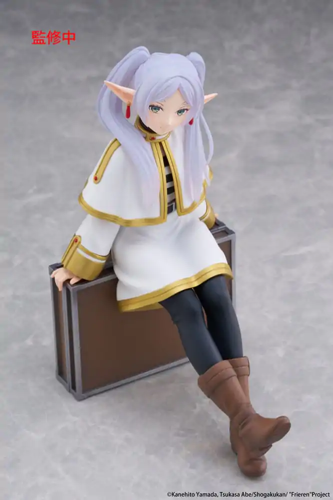 Frieren: Beyond Journey's End PVC Statue Schreibtisch Süße Figur Frieren Trunk Case Ver. 13 cm Produktfoto