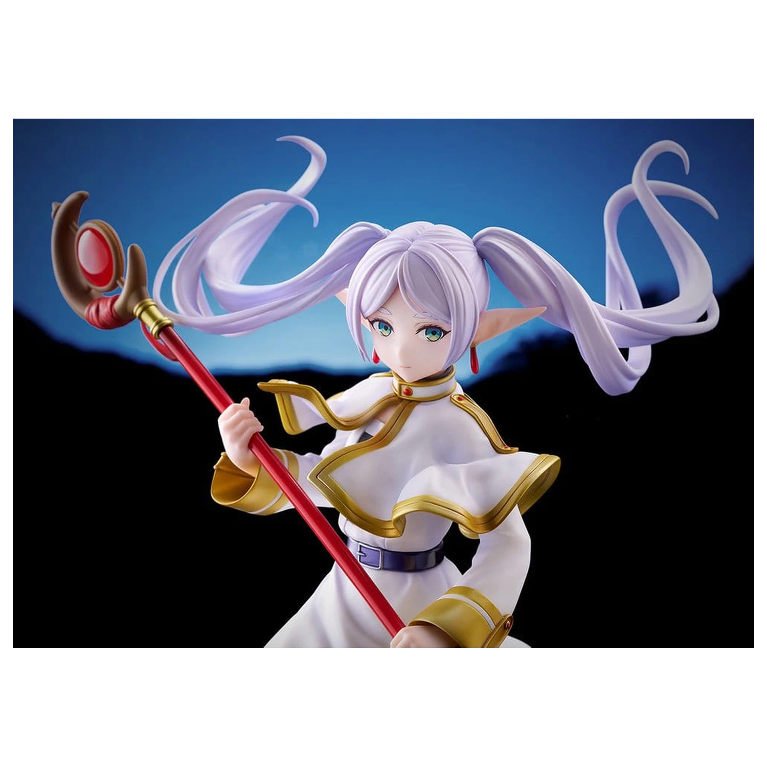 Frieren: Beyond Journey's End PVC Figur 1/7 Frieren (vs Aura) 28 cm Produktfoto