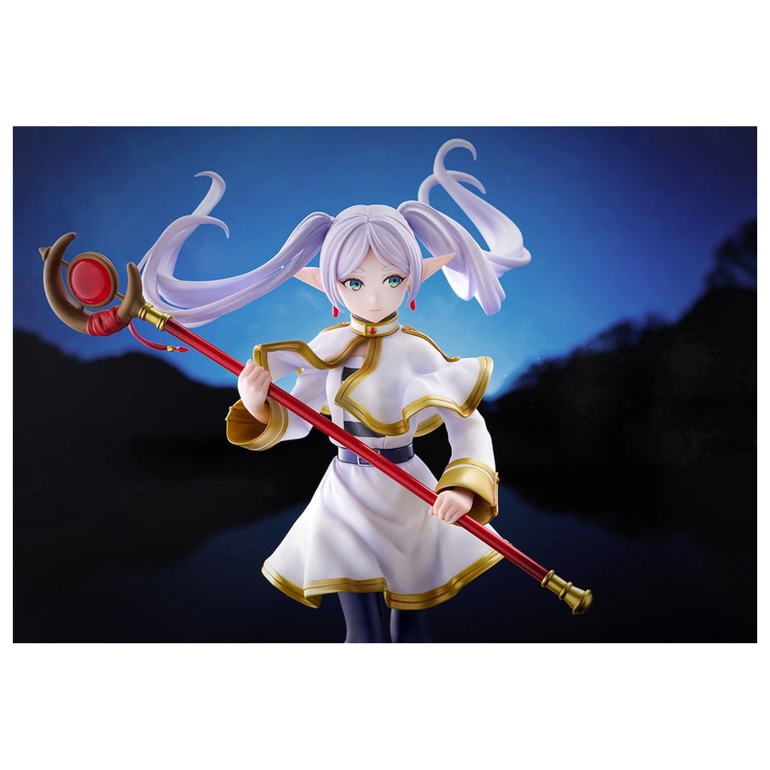 Frieren: Beyond Journey's End PVC Figur 1/7 Frieren (vs Aura) 28 cm Produktfoto