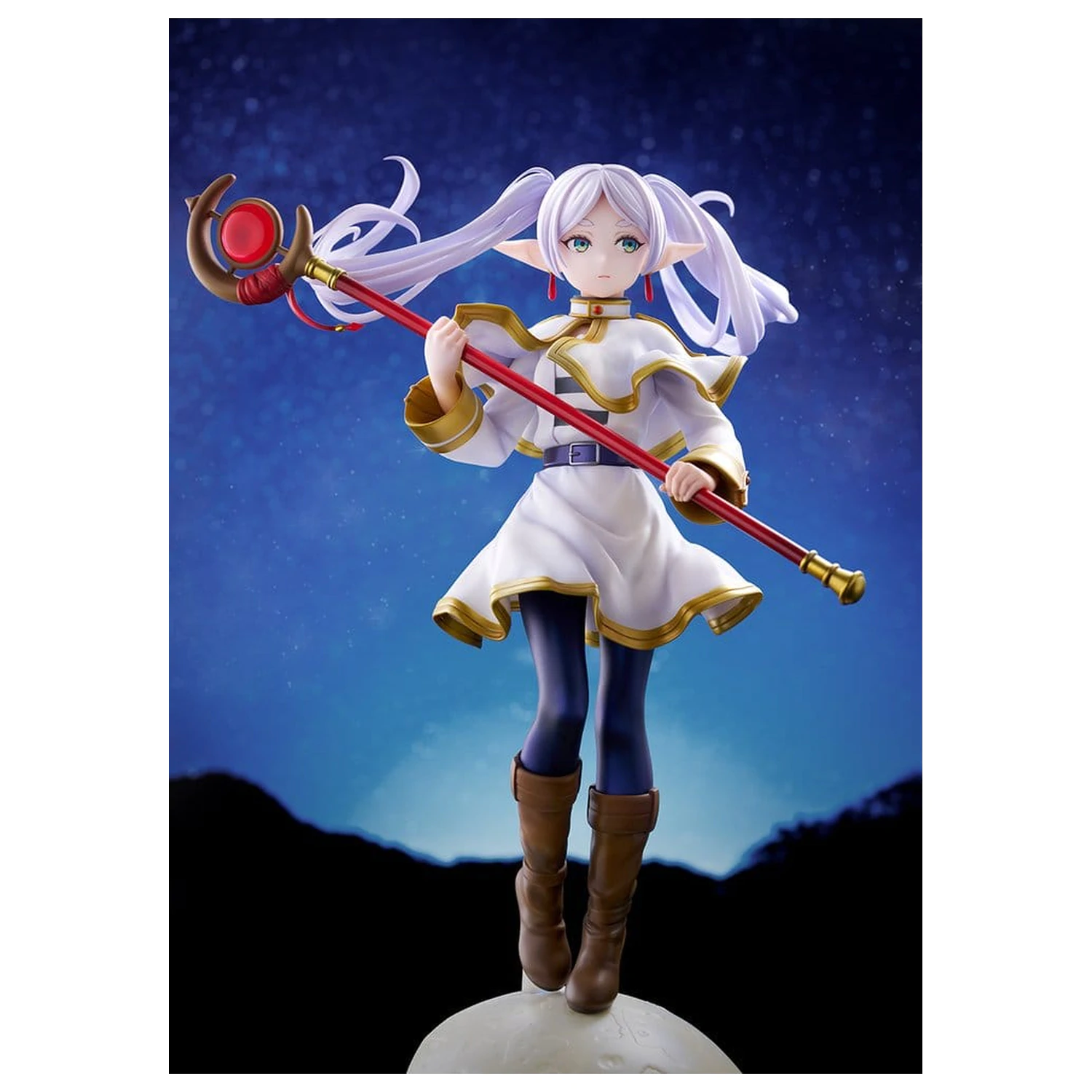 Frieren: Beyond Journey's End PVC Figur 1/7 Frieren (vs Aura) 28 cm Produktfoto