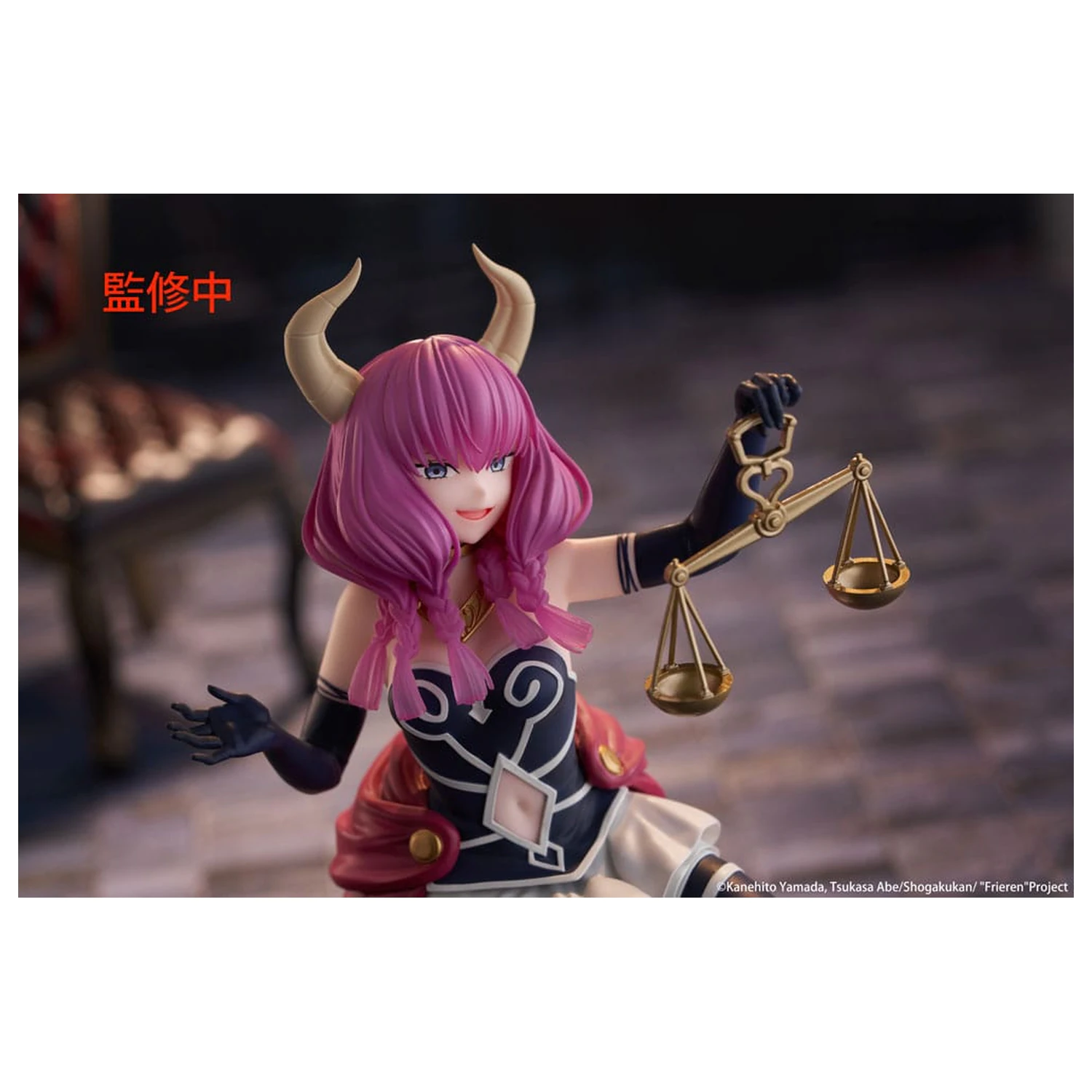 Frieren: Beyond Journey's End PVC Statue Desktop Süße Figur Aura the guillotine 13 cm Produktfoto