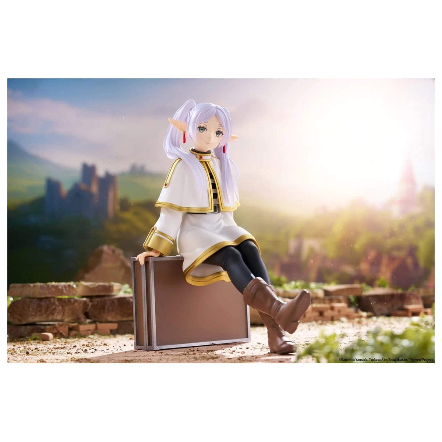 Frieren: Beyond Journey's End PVC Figur Desktop niedliche Frieren (Trunk Case Ver.) Neuauflage 13 cm Produktfoto