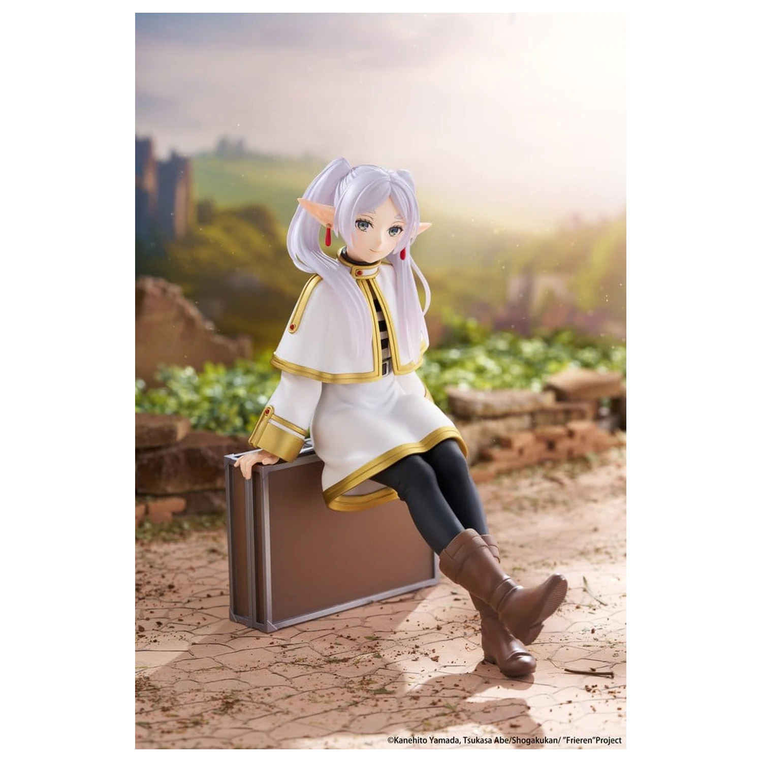 Frieren: Beyond Journey's End PVC Figur Desktop niedliche Frieren (Trunk Case Ver.) Neuauflage 13 cm Produktfoto