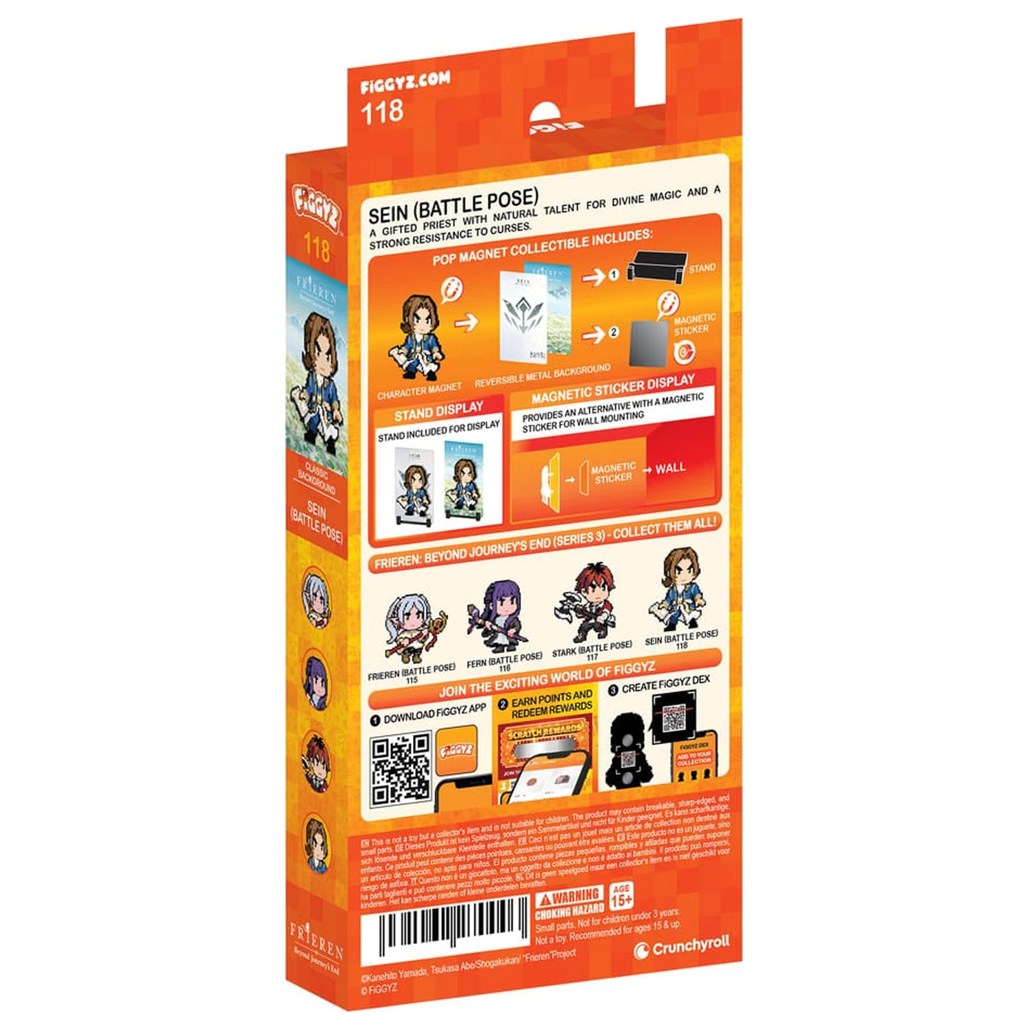 Frieren: Beyond Journey's End FiGGYZ Magnet Sammlerstück Sein (Battle pose) 11 cm Produktfoto