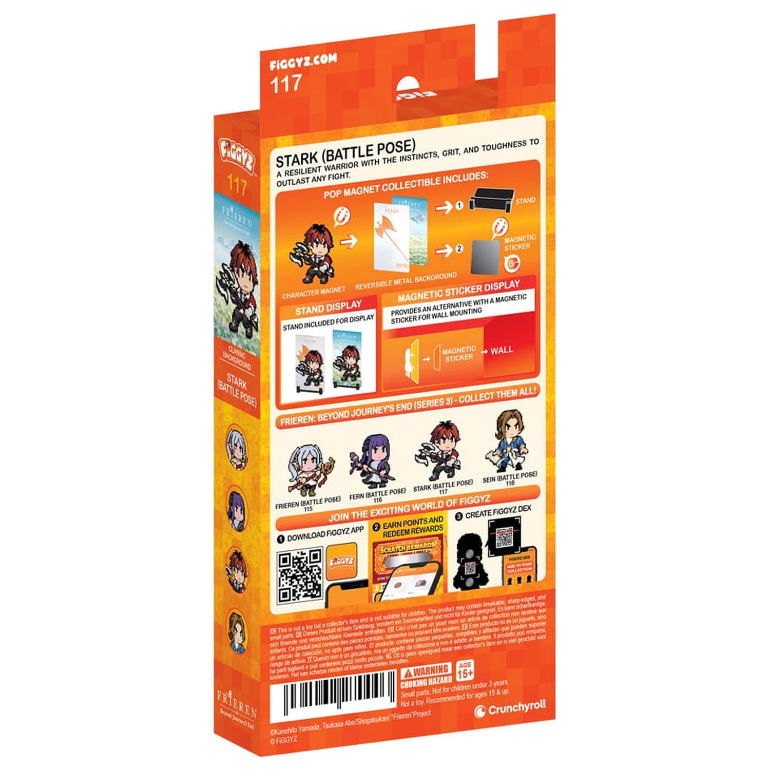 Frieren: Beyond Journey's End FiGGYZ Magnet Sammlerstück Stark (Battle Pose) 11 cm Produktfoto