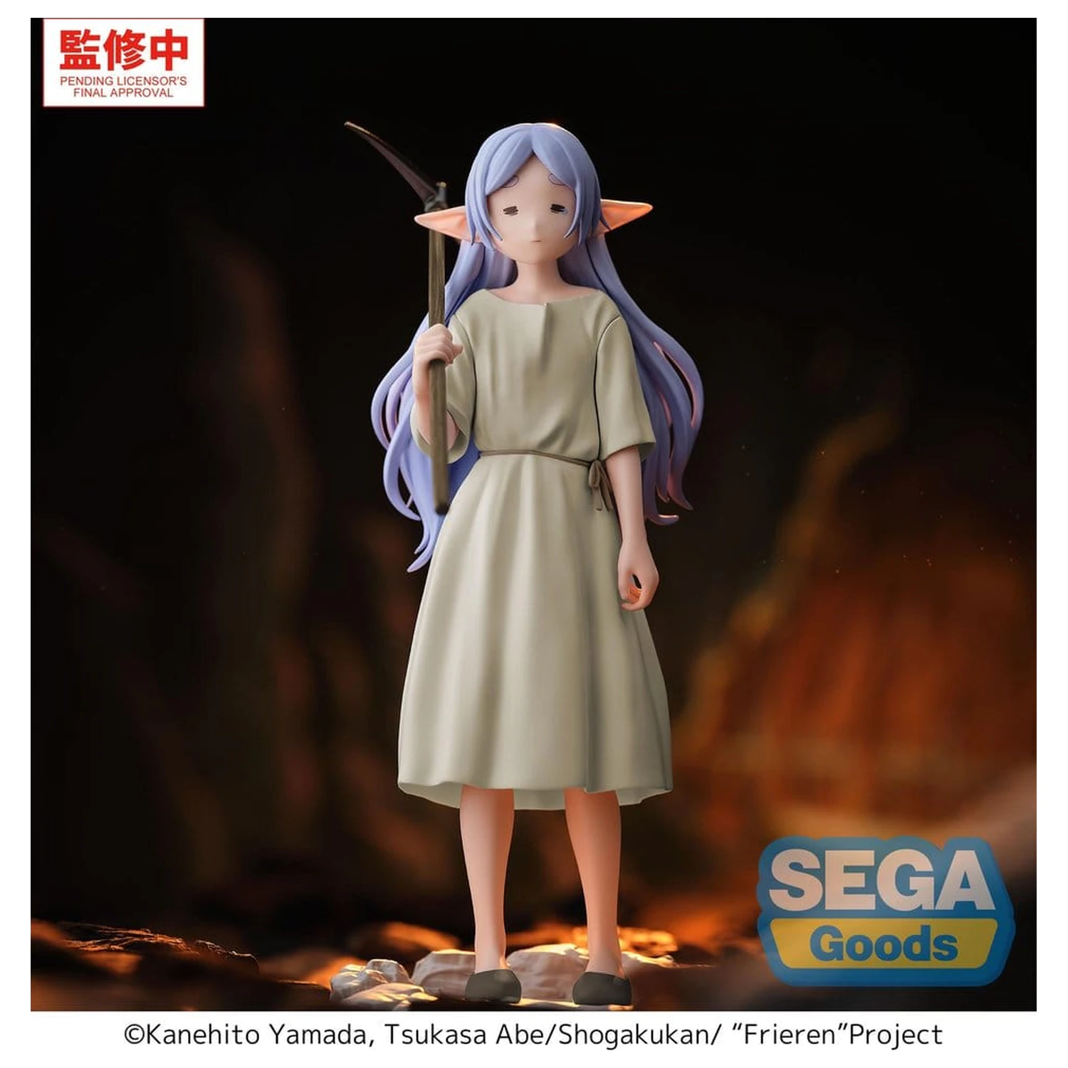 Frieren: Beyond Journey´s End High Premium PVC Figur Frieren - I Am Forced to Slave Away in the Mines for Three Centuries 18 cm Produktfoto