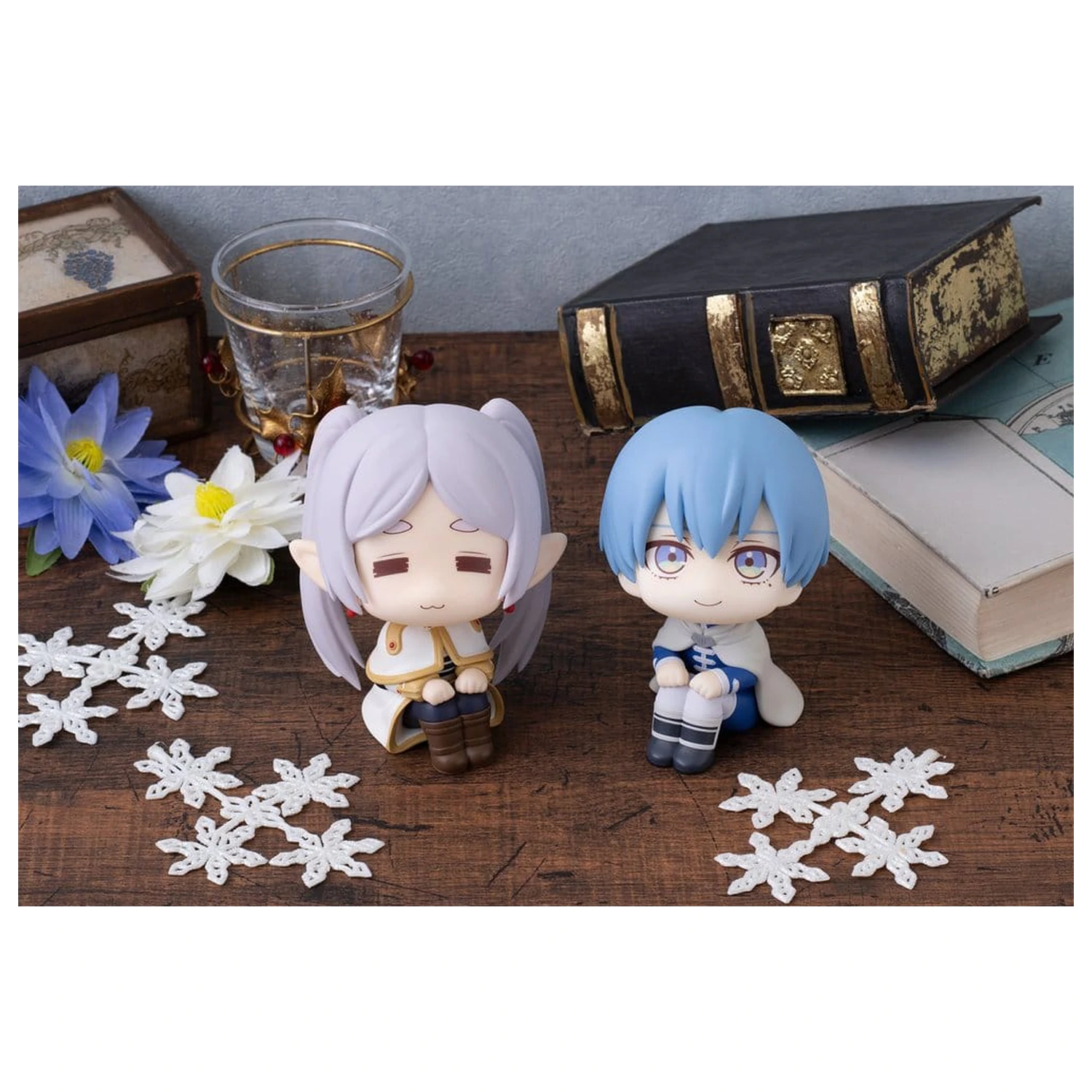 Frieren: Beyond Journey's End Look Up PVC Statuen Droopy Face Ver. & Himmel 11 cm (mit Geschenk) Produktfoto