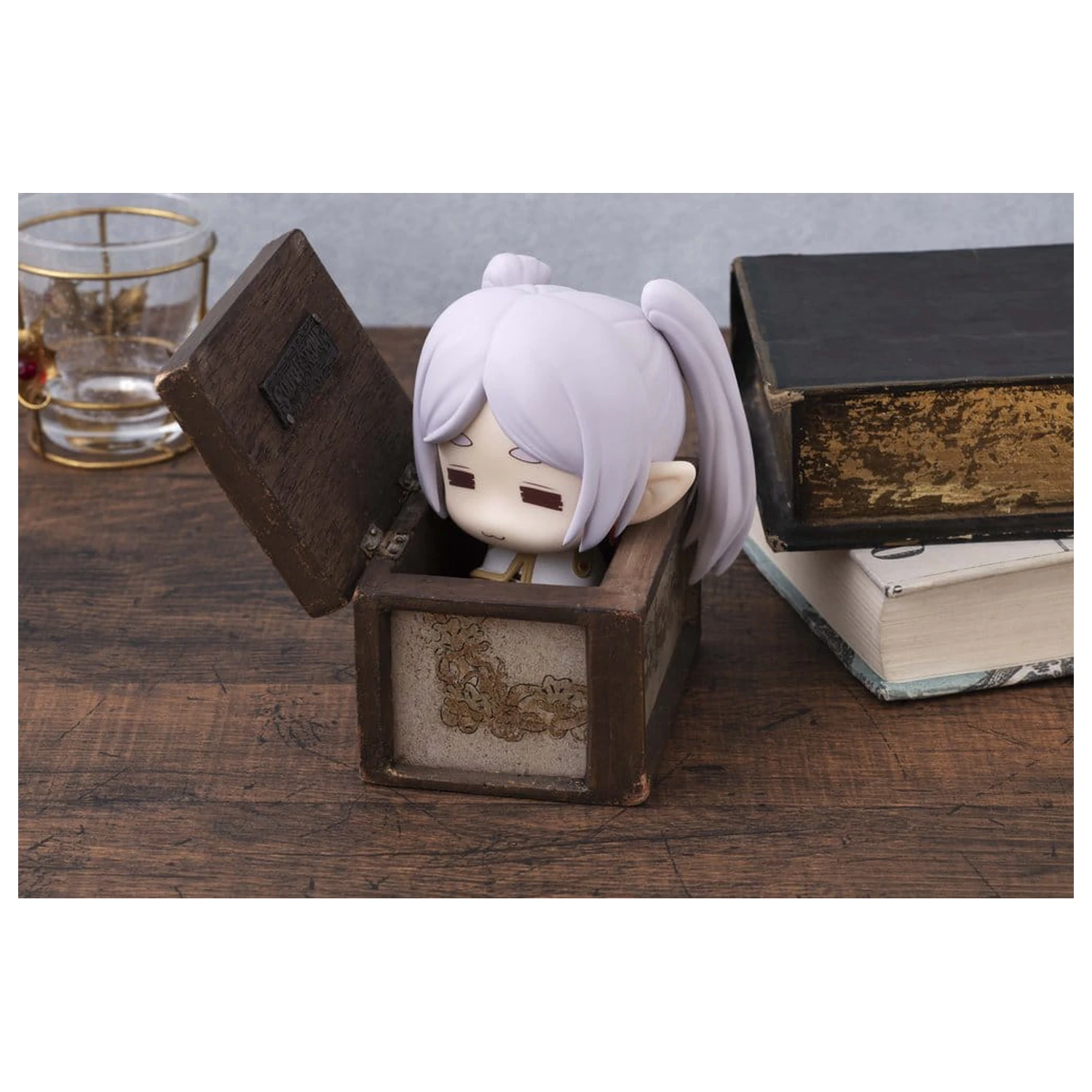 Frieren: Beyond Journey's End Look Up PVC Statue Frieren Droopy Face Version 11 cm Produktfoto