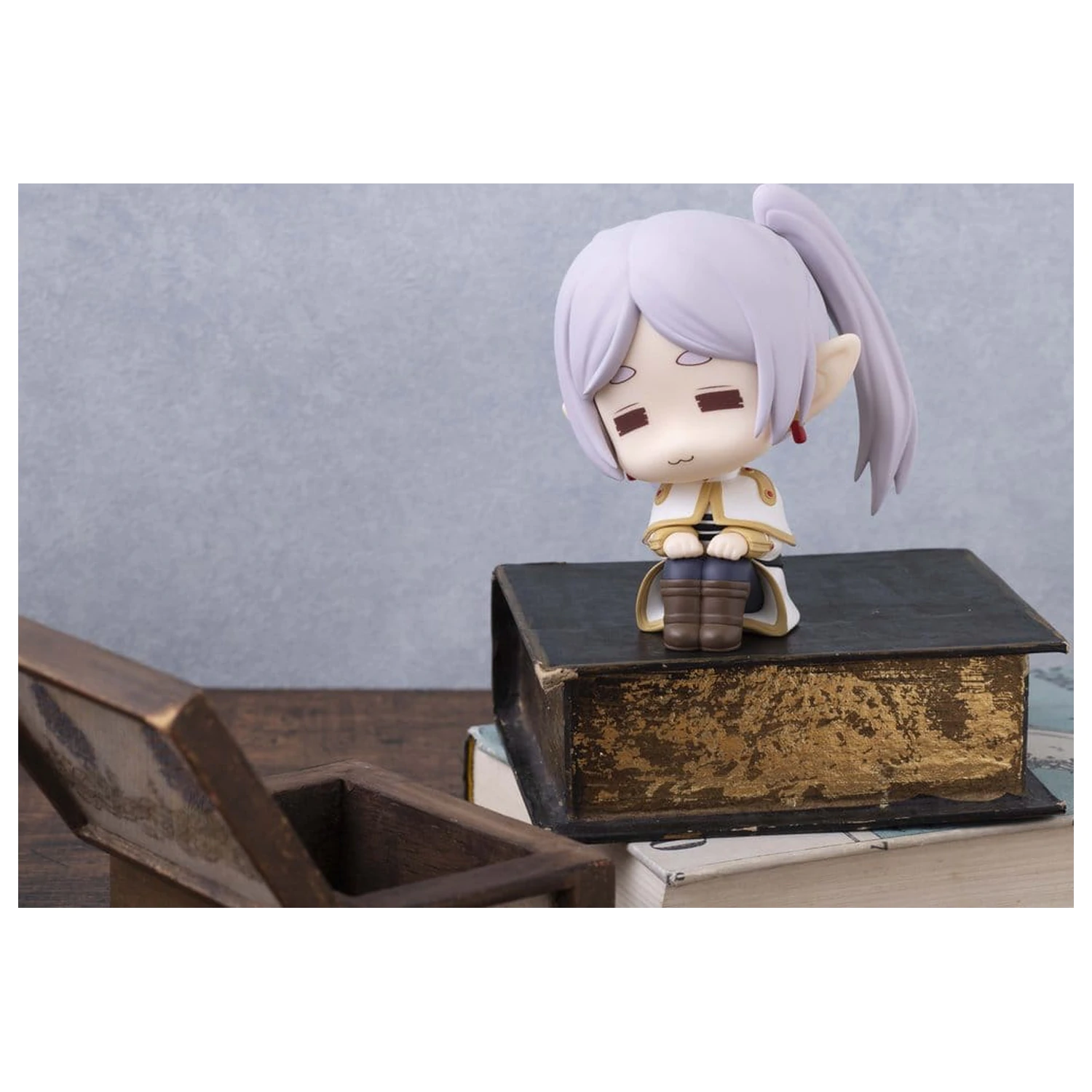 Frieren: Beyond Journey's End Look Up PVC Statue Frieren Droopy Face Version 11 cm Produktfoto