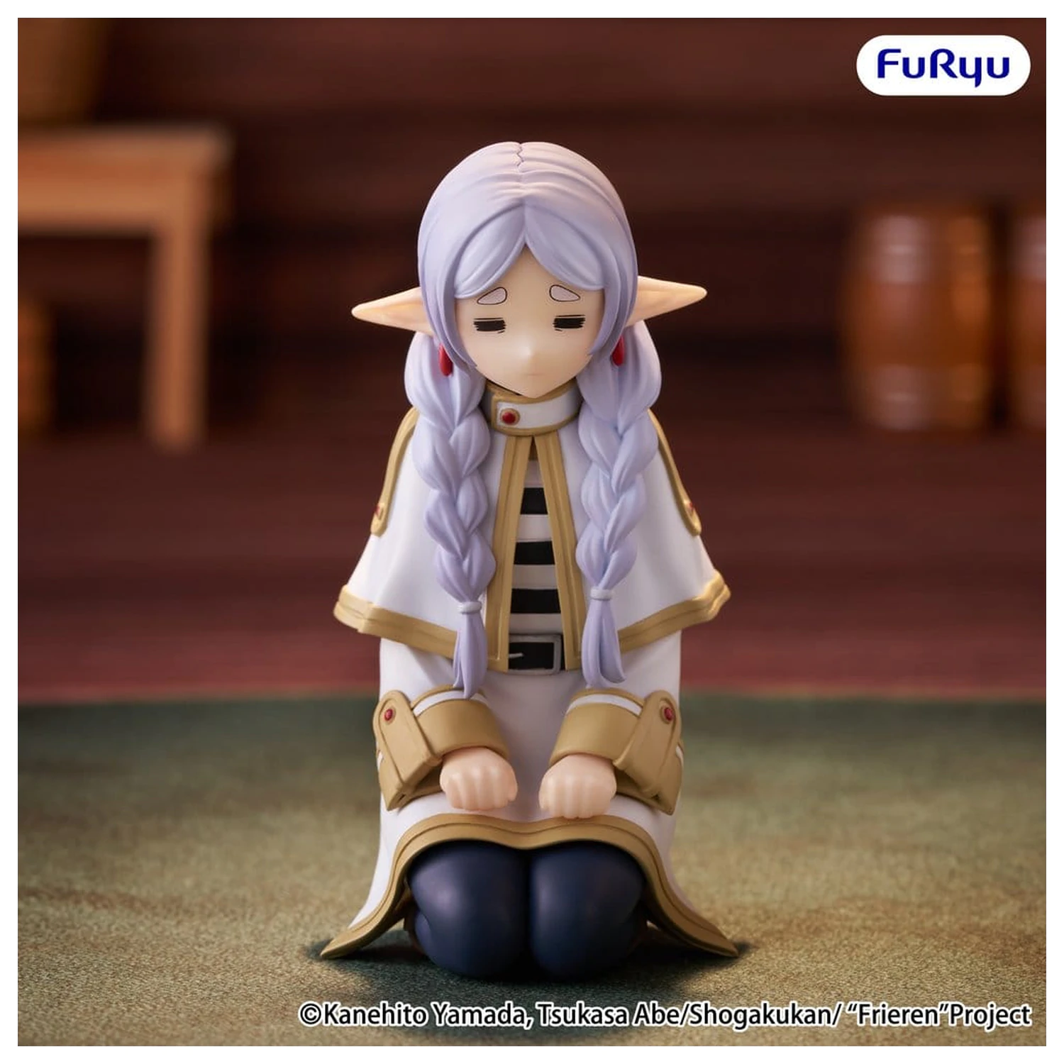 Frieren: Beyond Journey's End Noodle Stopper PVC Figur Frieren Downcast Ver. 9 cm Produktfoto