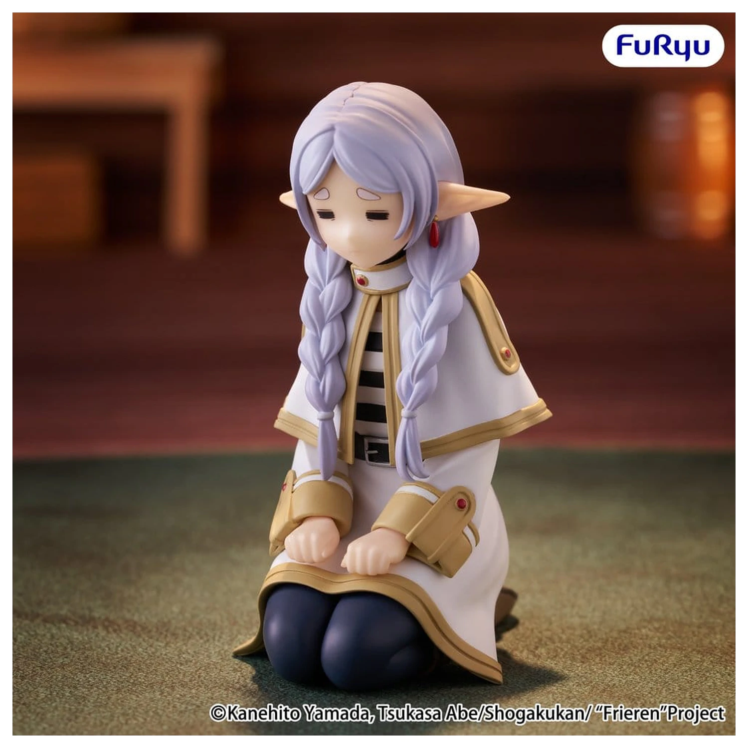 Frieren: Beyond Journey's End Noodle Stopper PVC Figur Frieren Downcast Ver. 9 cm Produktfoto