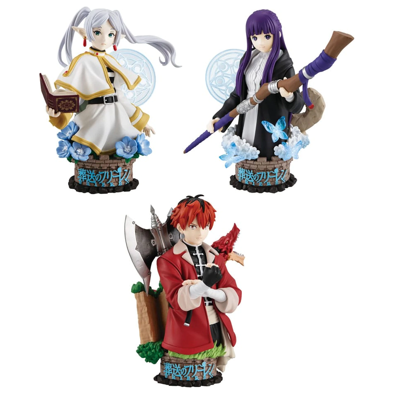 Frieren: Beyond Journey's End Petitrama EX Series Sammelfigur 3er-Set Their Journey 9 cm Produktfoto