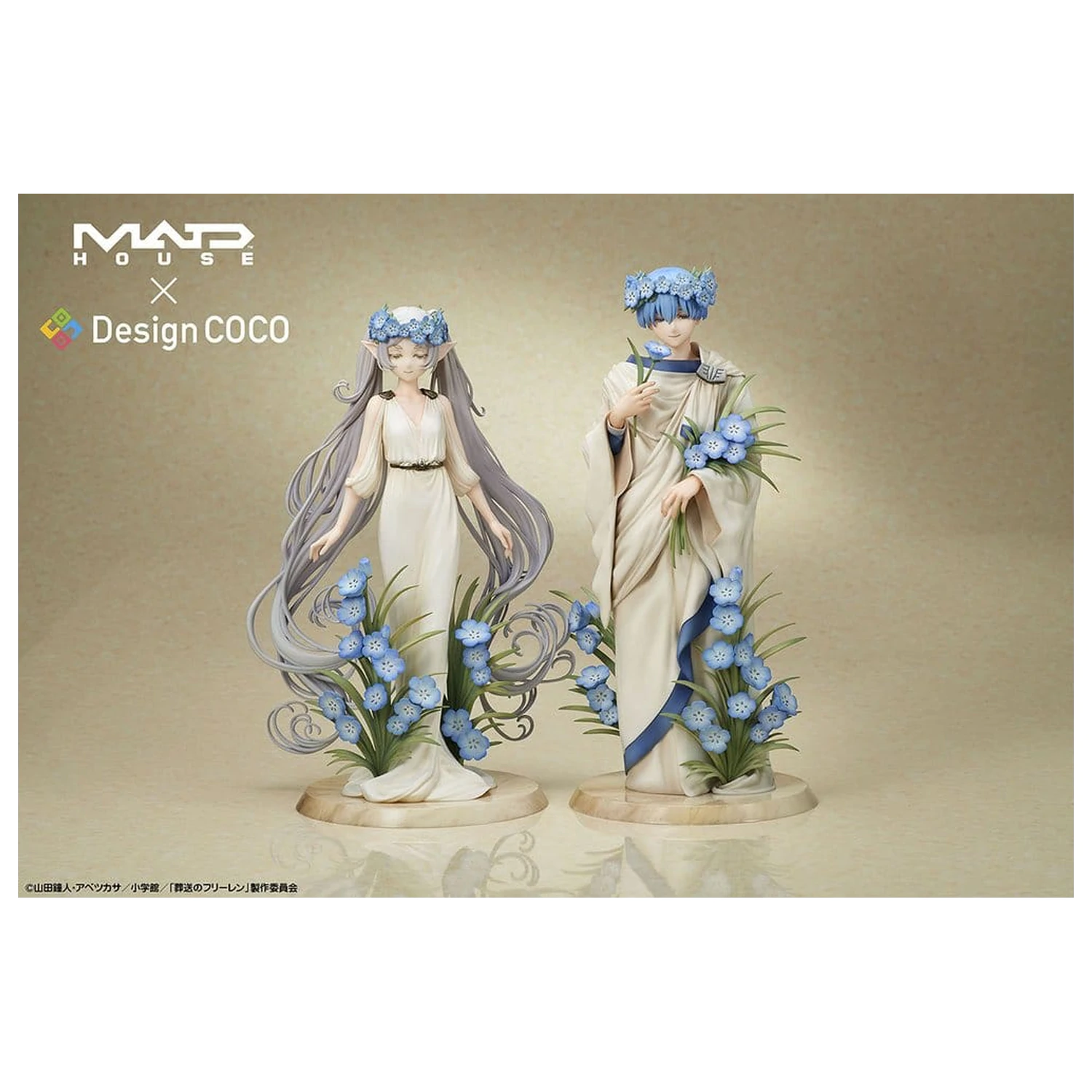 Frieren: Beyond Journey's End PVC Figuren 2er-Pack Frieren & Himmel Jugendstil Produktfoto
