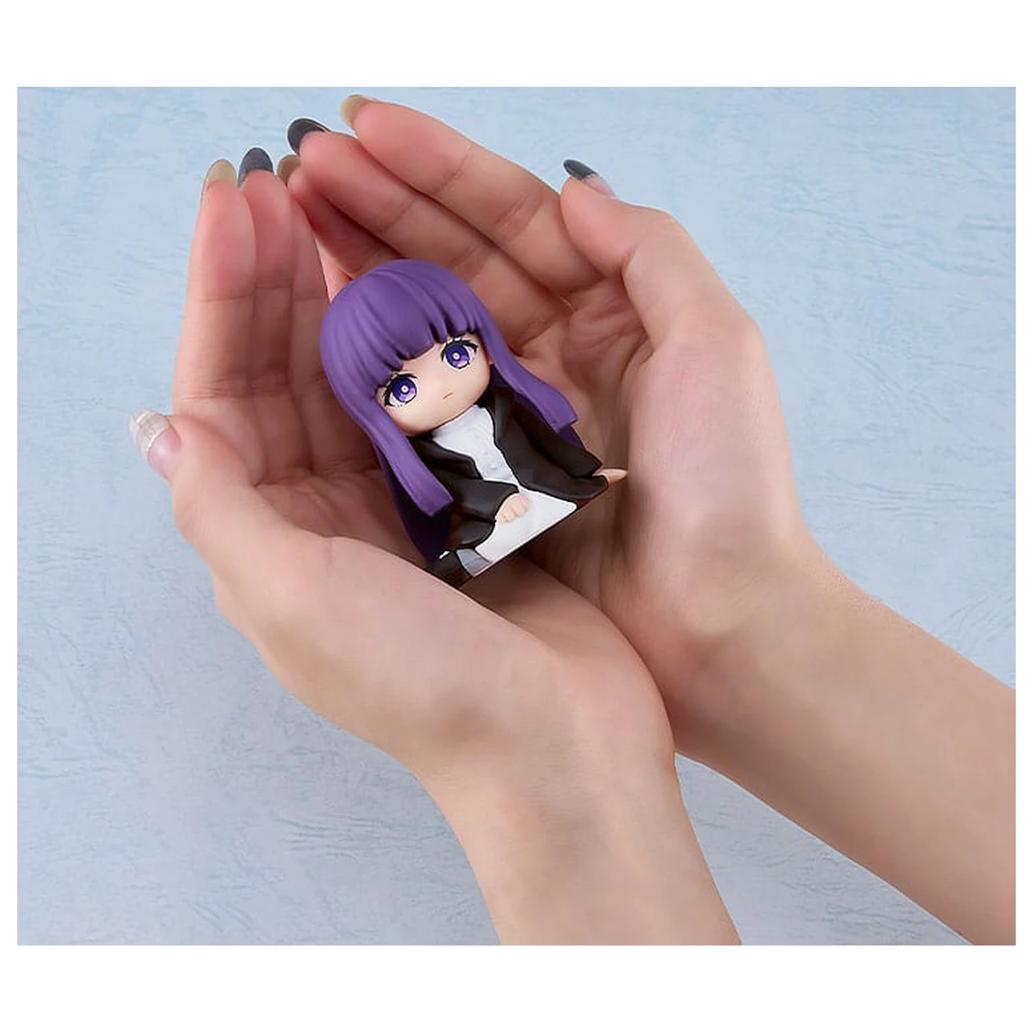 Frieren: Beyond Journey´s End Gummi Maskottchen Nendroid Plus Mini Figur Fern 8 cm Produktfoto