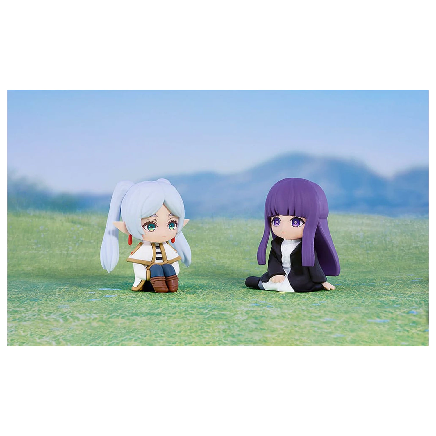 Frieren: Beyond Journey´s End Gummi Maskottchen Nendroid Plus Mini Figur Fern 8 cm Produktfoto