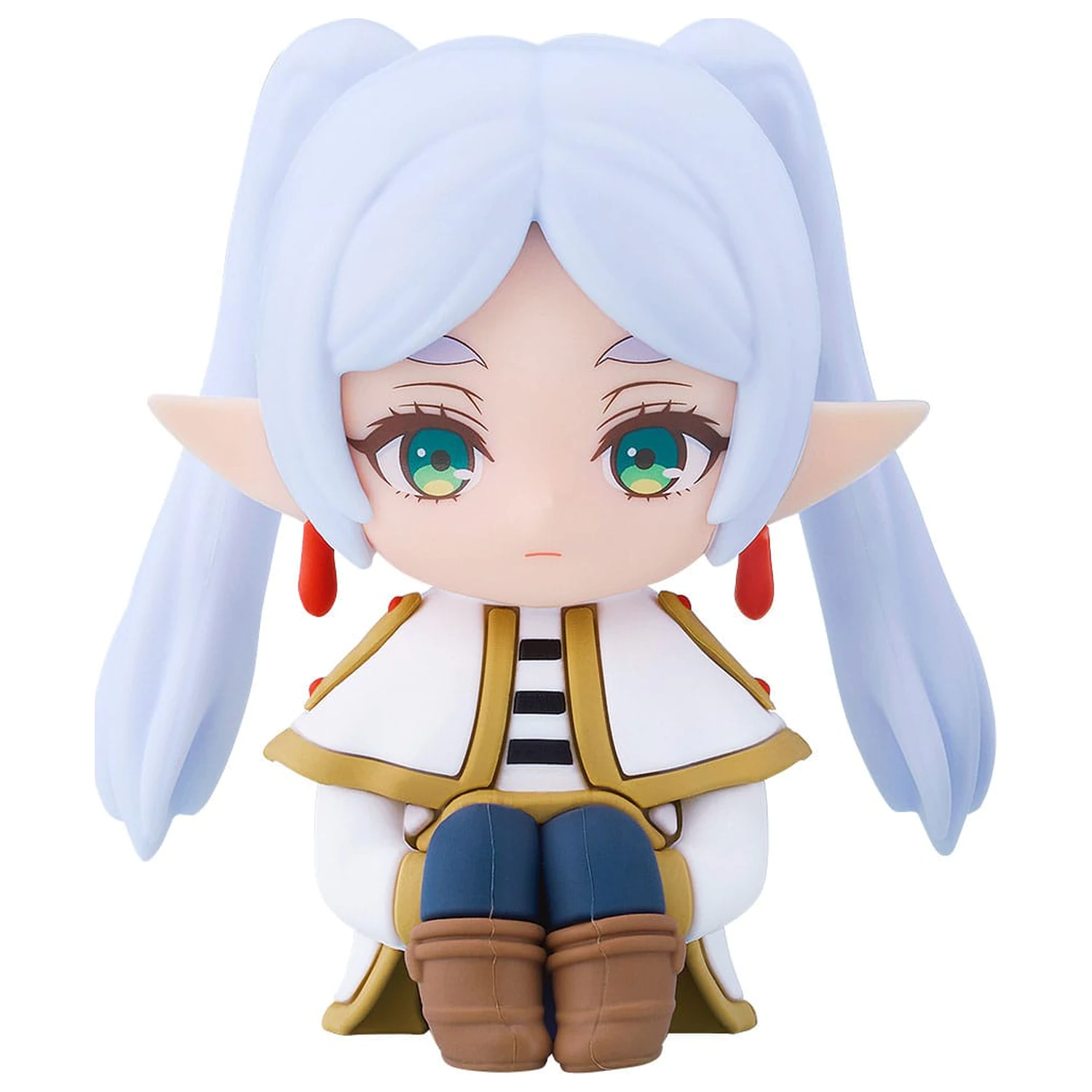 Frieren: Beyond Journey's End Gummi Maskottchen Nendroid Plus Mini Figur Frieren 8 cm Produktfoto