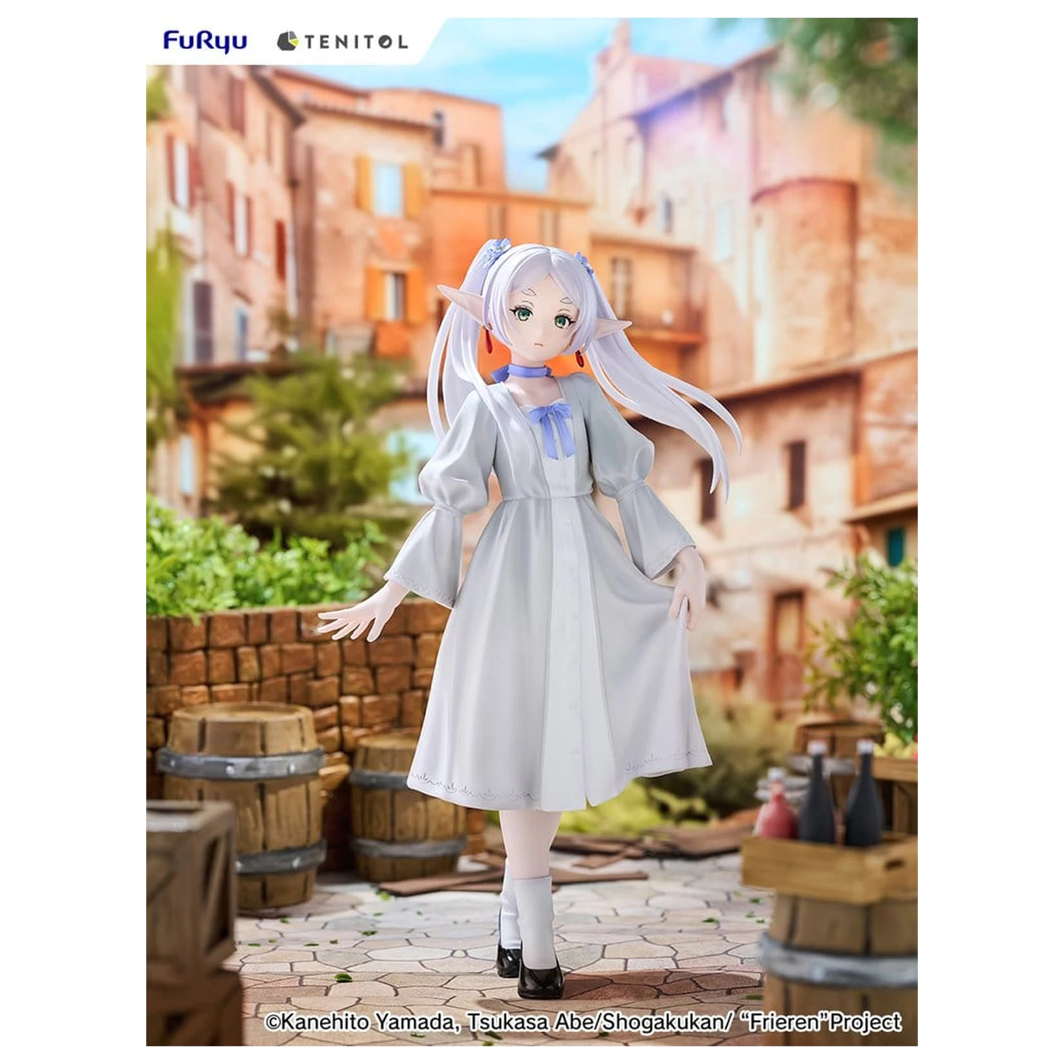 Frieren: Beyond Journey's End Tenitol Tall PVC Figur Frieren Classical dress Ver. 28 cm Produktfoto