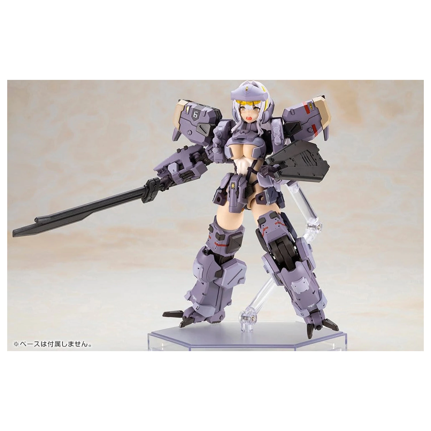 Front Mission Kunststoffmodell Non Zenith Girl Gray Ver. 16 cm Produktfoto