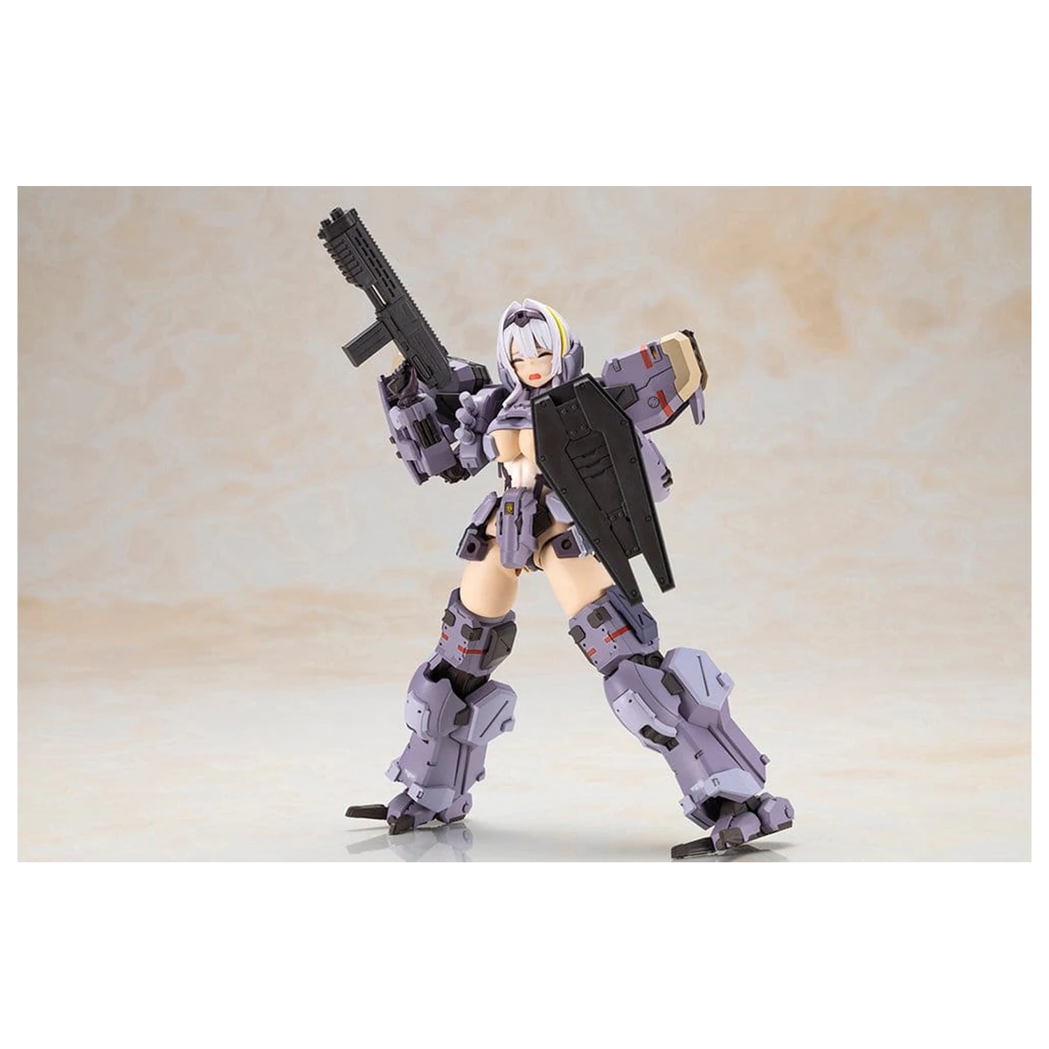 Front Mission Kunststoffmodell Non Zenith Girl Gray Ver. 16 cm Produktfoto