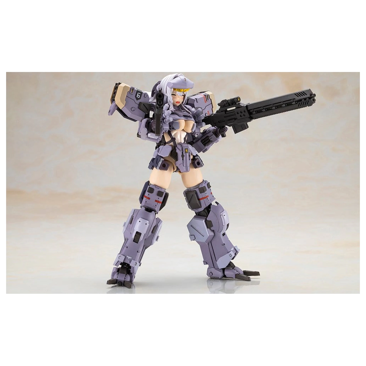 Front Mission Kunststoffmodell Non Zenith Girl Gray Ver. 16 cm Produktfoto