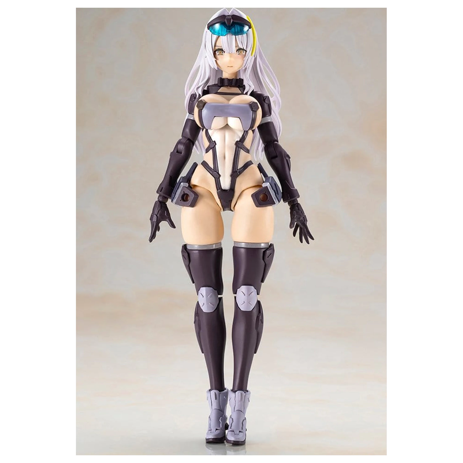 Front Mission Kunststoffmodell Non Zenith Girl Gray Ver. 16 cm Produktfoto
