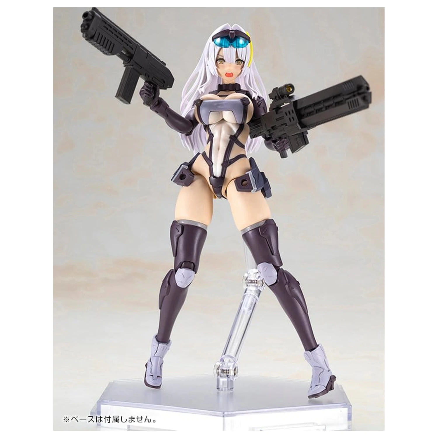 Front Mission Kunststoffmodell Non Zenith Girl Gray Ver. 16 cm Produktfoto