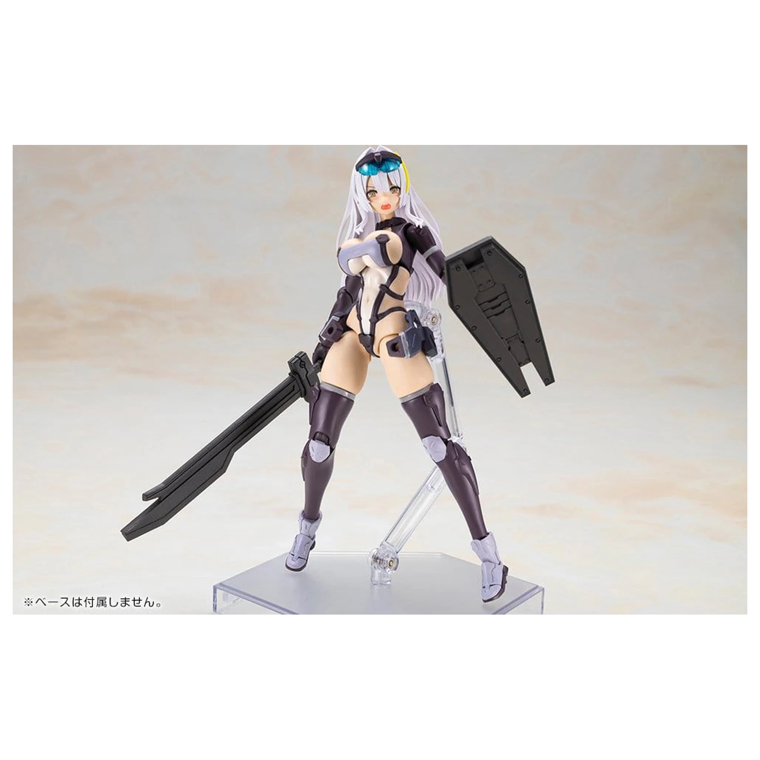 Front Mission Kunststoffmodell Non Zenith Girl Gray Ver. 16 cm Produktfoto