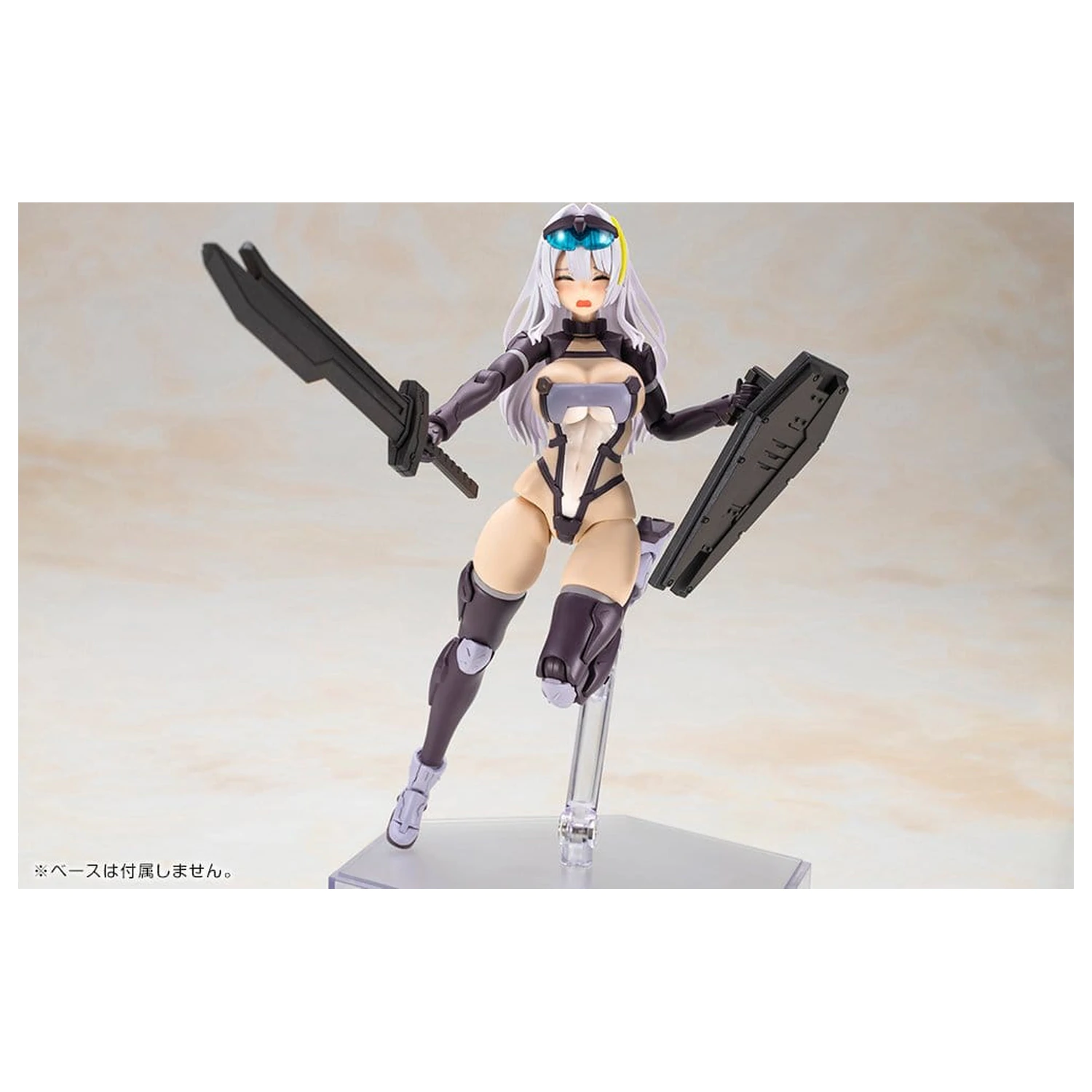 Front Mission Kunststoffmodell Non Zenith Girl Gray Ver. 16 cm Produktfoto
