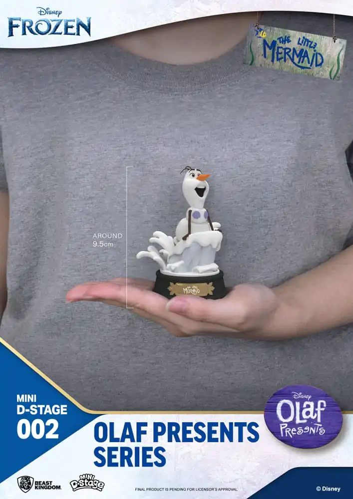 Die Eiskönigin Mini Diorama Stage PVC Statue Olaf Presents Olaf Genie 12 cm termékfotó