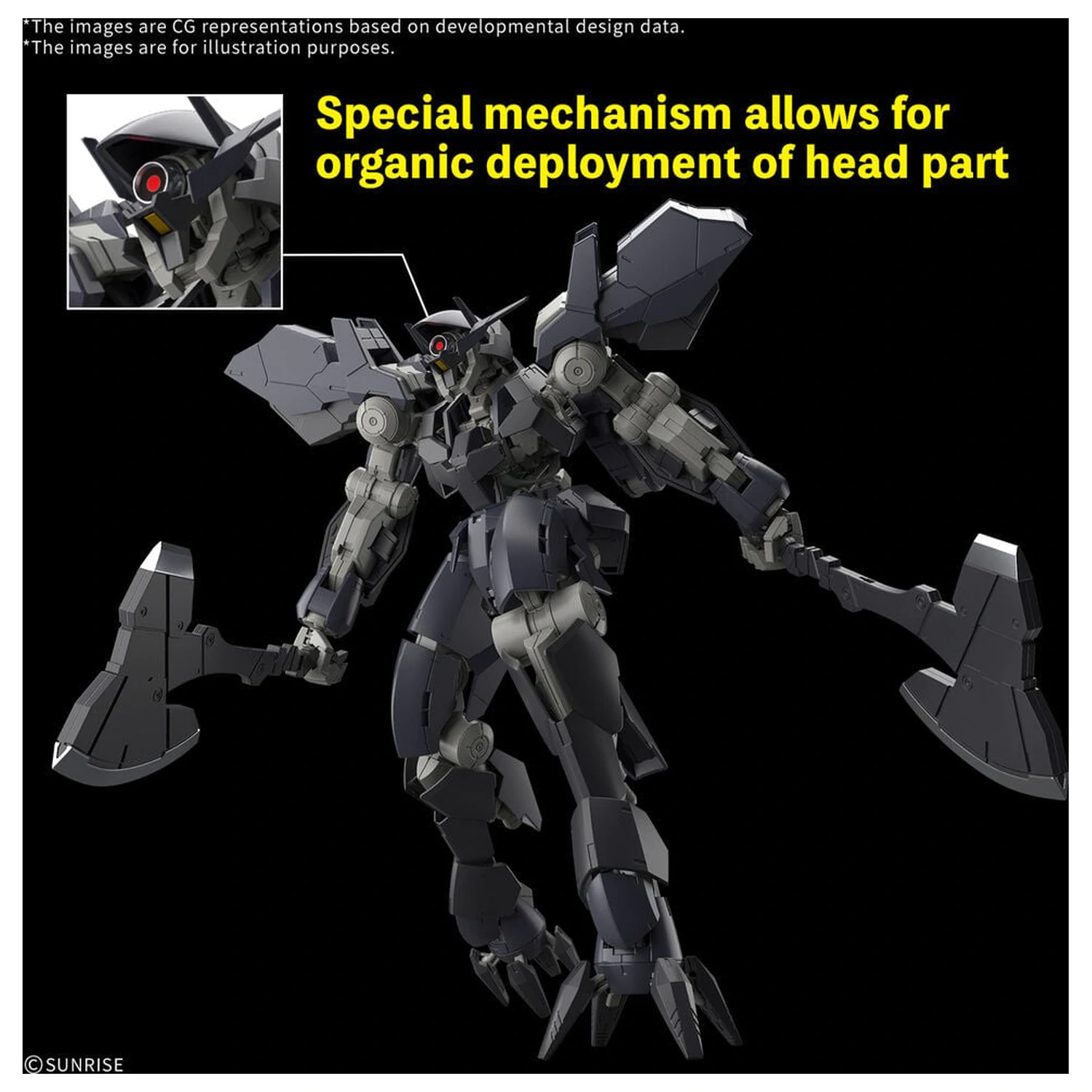 Full Mechanics 1/100 Graze Ein Mobile Suit Gundam Iron-Blooded Orphans Modellbausatz Produktfoto