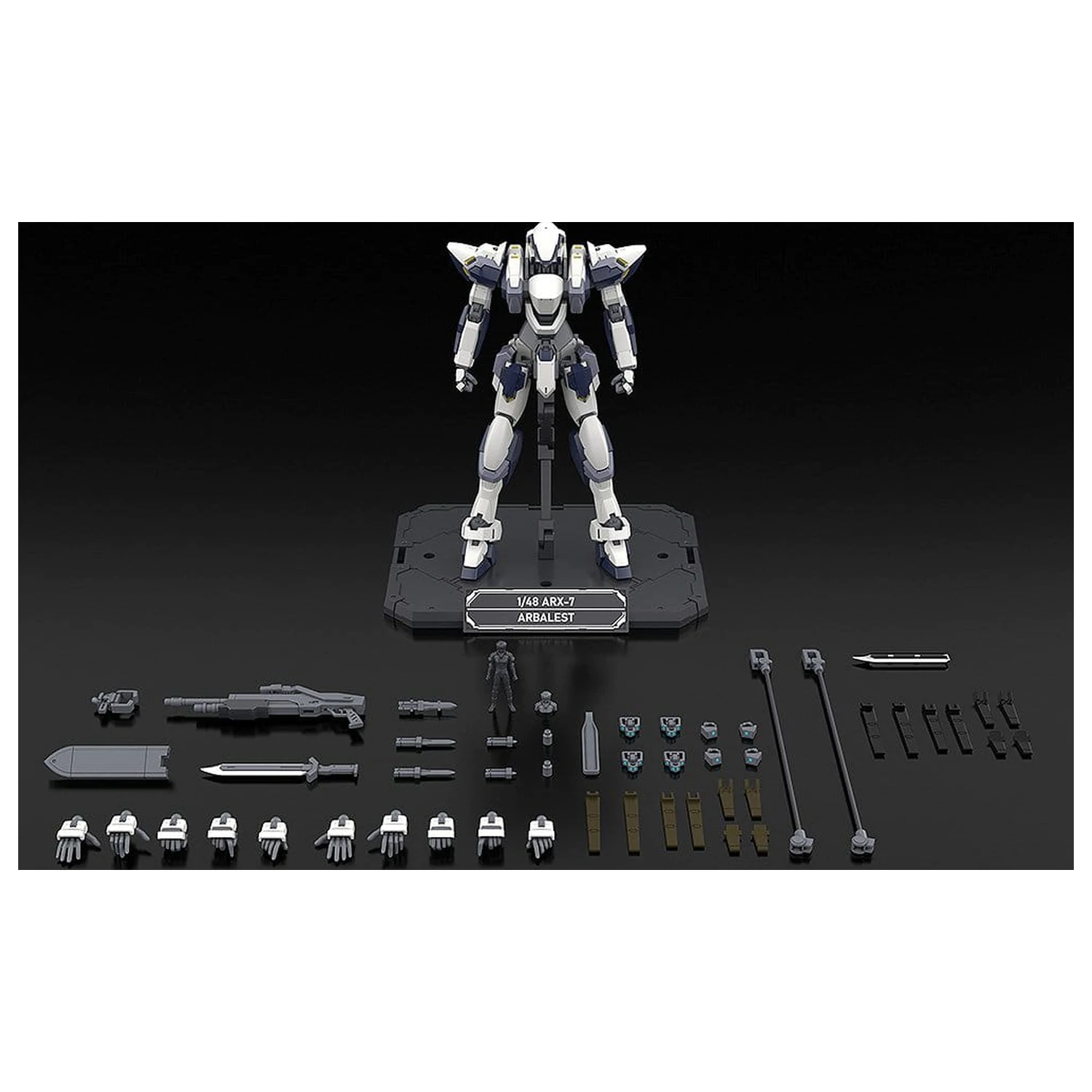Full Metal Panic! Kunststoffmodellbausatz 1/48 Arbalest Special Set 18 cm Produktfoto