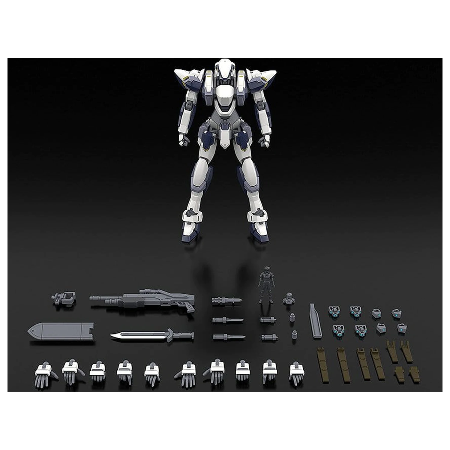 Full Metal Panic! Kunststoffmodellbausatz 1/48 Arbalest Special Set 18 cm Produktfoto