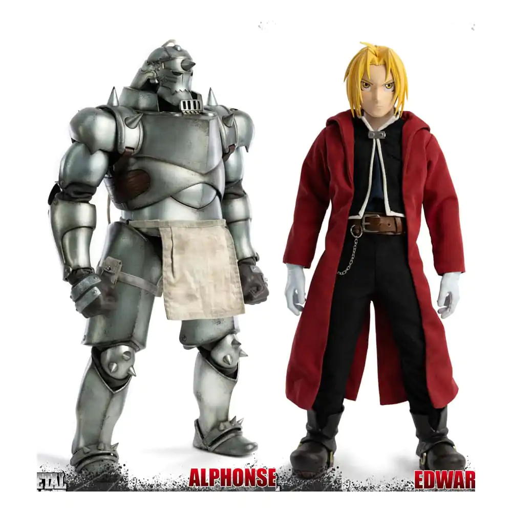 Fullmetal Alchemist: Brotherhood Actionfiguren 1/6 Alphonse & Edward Elric Twin Pack termékfotó