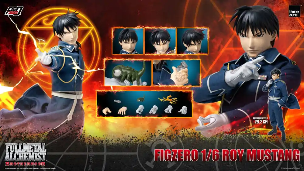 Fullmetal Alchemist: Brotherhood Actionfiguren FigZero 1/6 Roy Mustang 29 cm termékfotó