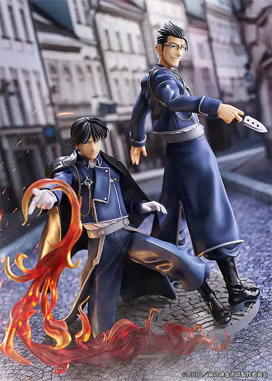 Fullmetal Alchemist: Brotherhood PVC Statue Roy Mustang & Maes Hughes Kizuna 27 cm termékfotó