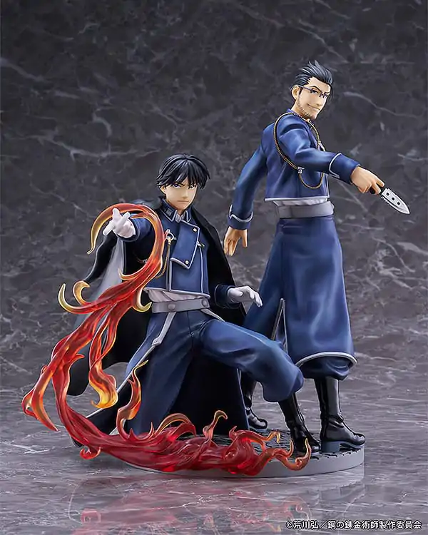 Fullmetal Alchemist: Brotherhood PVC Statue Roy Mustang & Maes Hughes Kizuna 27 cm termékfotó