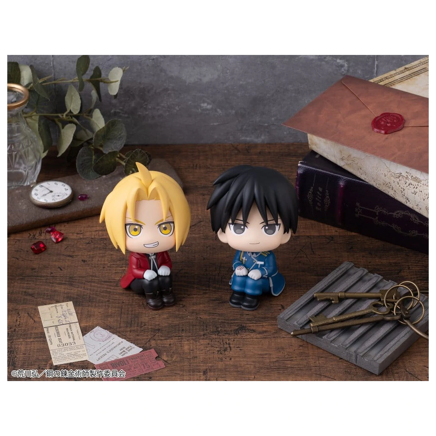 Fullmetal Alchemist Look Up PVC Figuren 2er-Pack Edward Elric & Roy Mustang 11 cm (mit Geschenk) Produktfoto