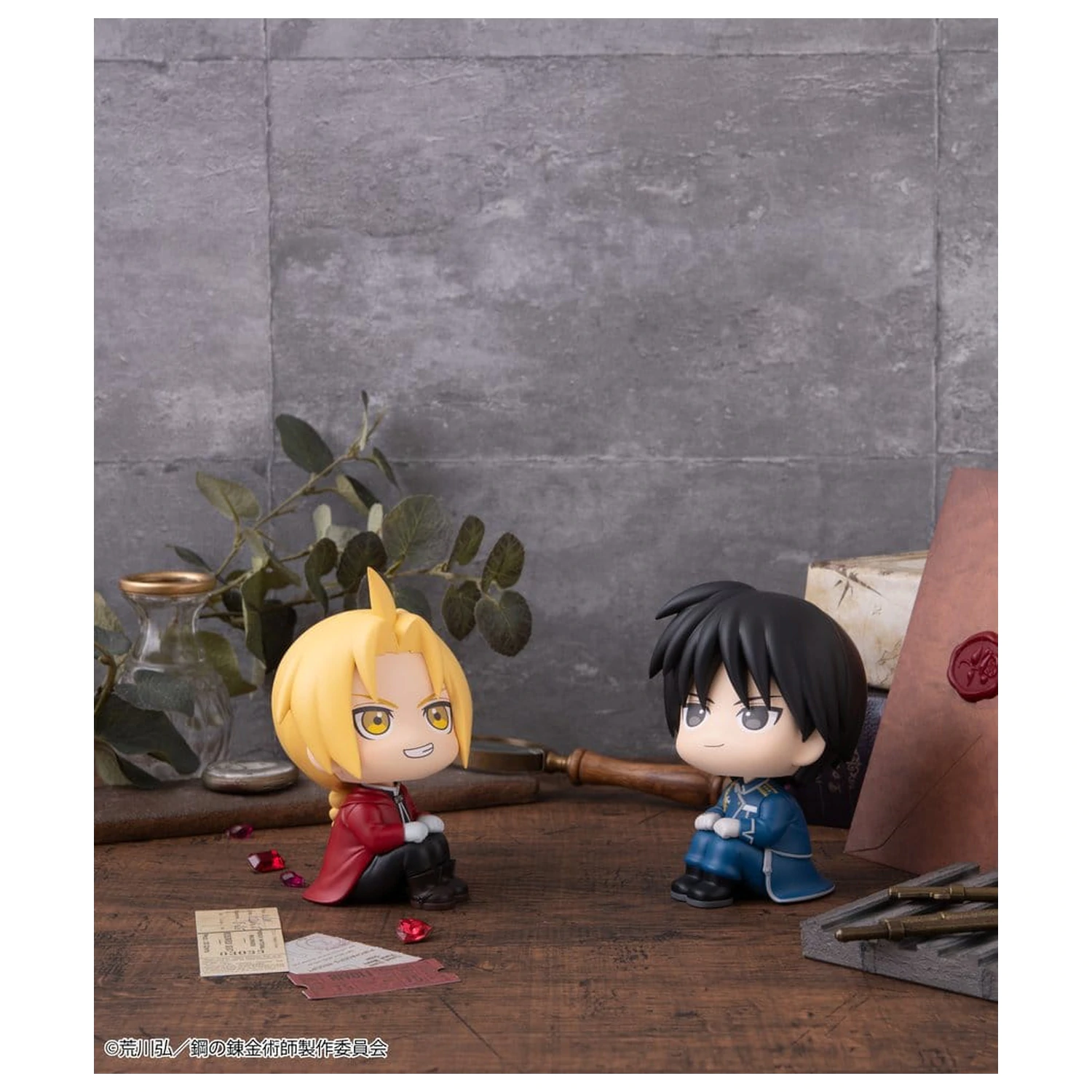 Fullmetal Alchemist Look Up PVC Figuren 2er-Pack Edward Elric & Roy Mustang 11 cm (mit Geschenk) Produktfoto