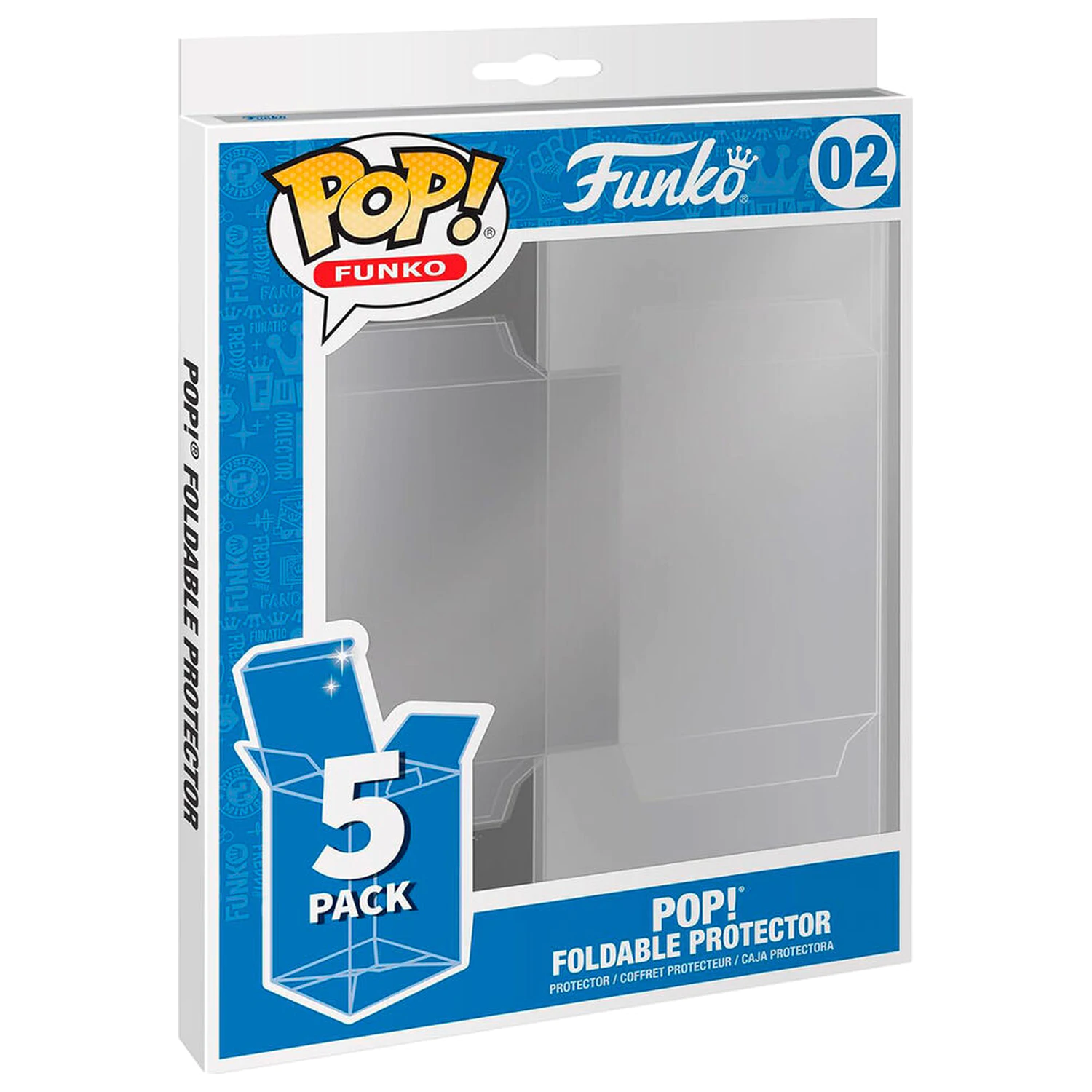 Funko 5er-Pack Schutzhülle für normal große Pop Figuren Produktfoto
