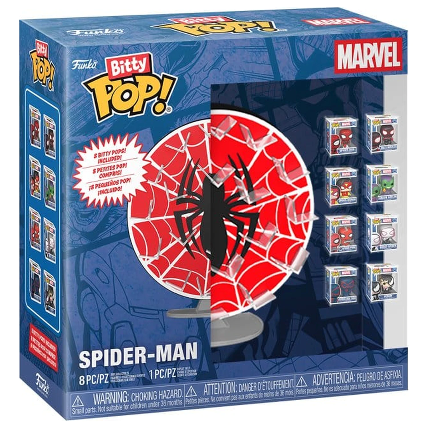 Funko Bitty Displays: BP&D Bündel- Spider-Man(BF) Produktfoto
