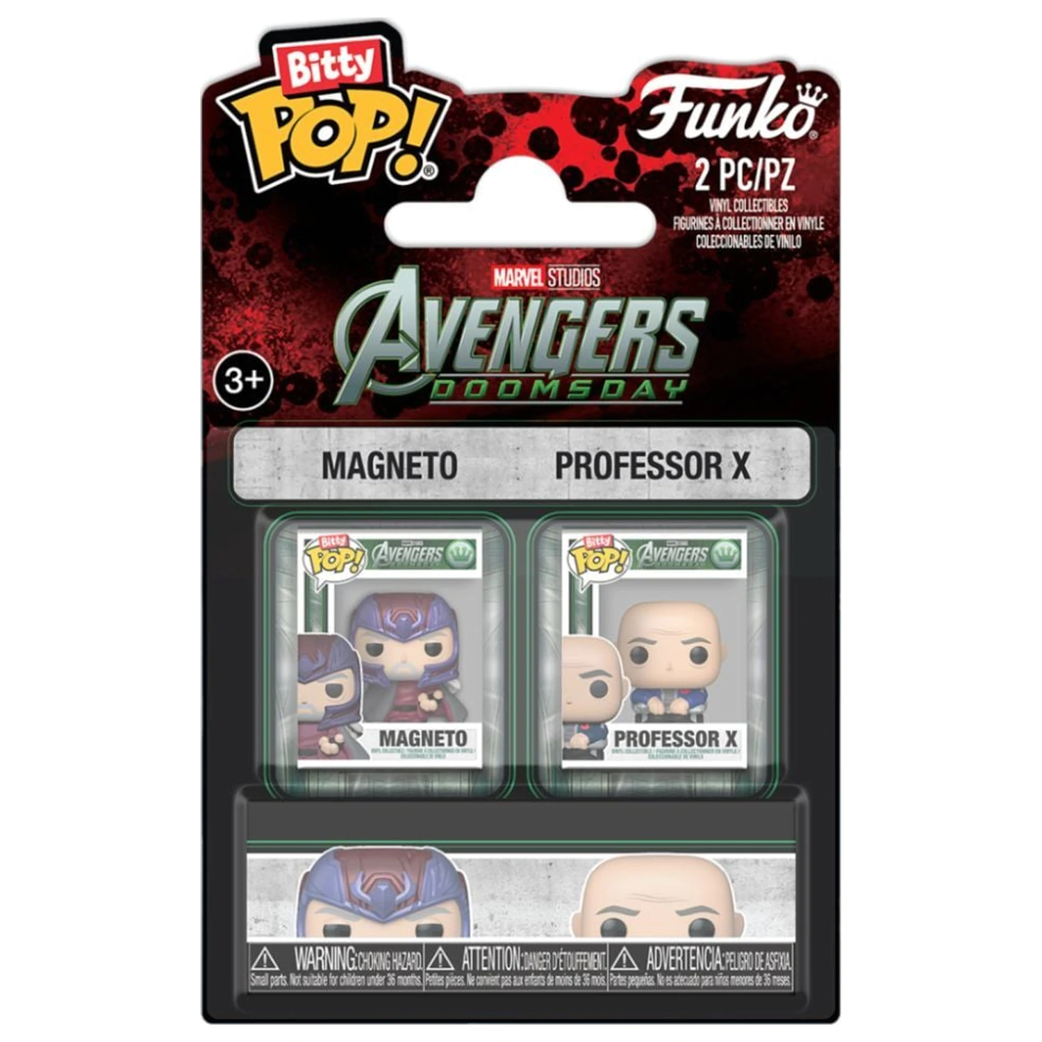 Bitty Funko POP Pack 2 Figuren Marvel Studios Avengers Doomsday Produktfoto