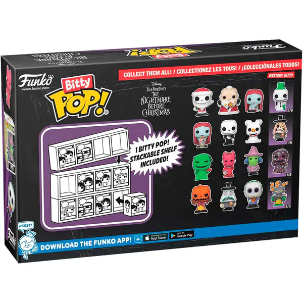 Bitty POP! Vinyl Figuren 4er-Pack Disney Nightmare Before Christmas Oogie Boogie termékfotó