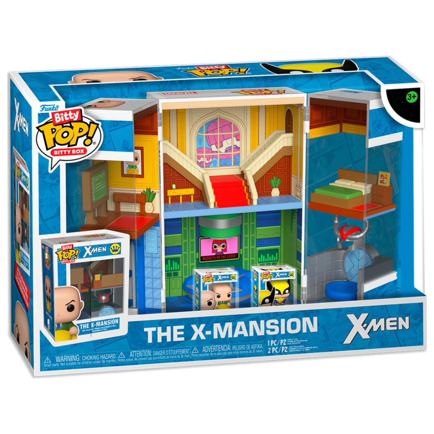 Funko Bitty POP! Figur Marvel X-Men The X-Mansion Produktfoto