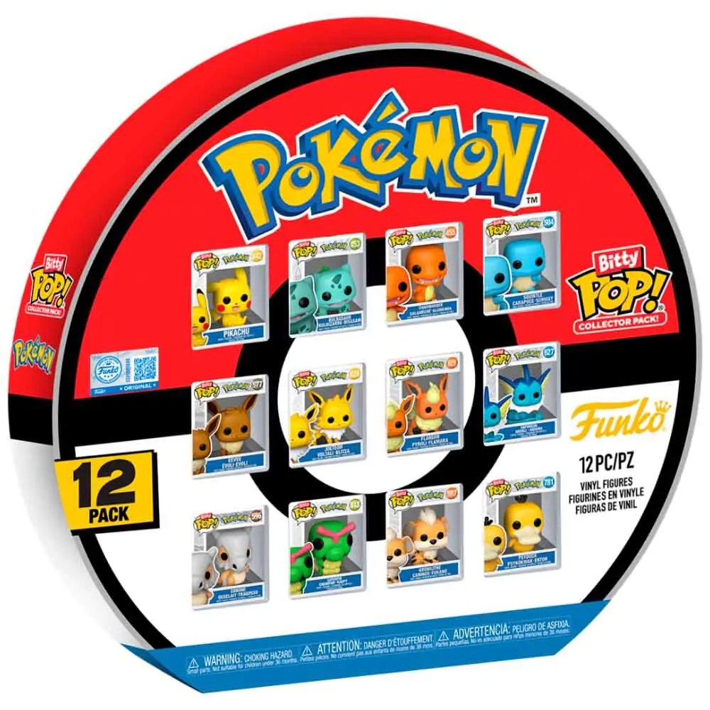 Bitty Funko POP Figur Multipack Pokemon Produktfoto