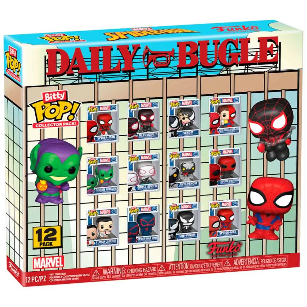 Bitty Funko POP Figur Multipack Marvel Spiderman Produktfoto