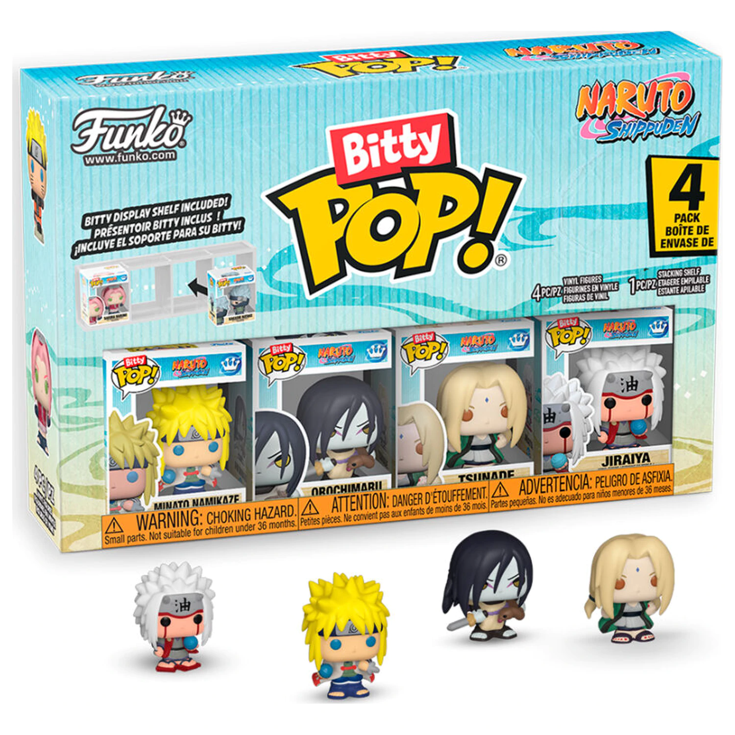 Funko Bitty POP! Naruto Shippuden Team 2 Figur Produktfoto