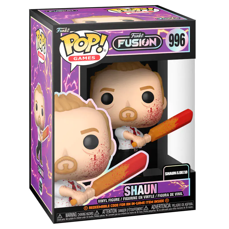 Funko Fusion: Shaun of the Dead Funko POP! Games Vinyl Figur Shaun 9 cm termékfotó